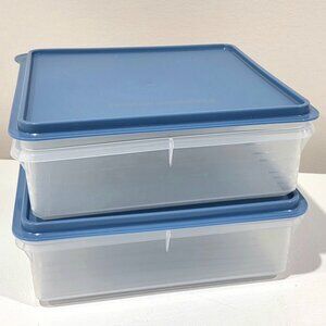 NEW set of 2 Tupperware snack stor